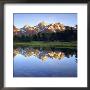 Grand Teton Mountains Reflecting In The Snake River At Sunrise, Grand Teton National Park, Wyoming by Christopher Talbot Frank Limited Edition Print