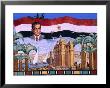 Mosaic Of President Hosni Mubarak, Cairo, Egypt by John Elk Iii Limited Edition Pricing Art Print