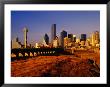 Houston Street Viaduct And Skyline From Trinity River Levee, Dallas, Texas by Witold Skrypczak Limited Edition Pricing Art Print