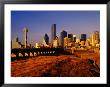 Houston Street Viaduct And Skyline From Trinity River Levee, Dallas, Texas by Witold Skrypczak Limited Edition Print