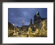 Fountain In The Piazza Navona Outside The Santa Maria Dell'anima Church In Rome, Italy by Richard Nowitz Limited Edition Print