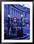 Underground Station Sign, London, United Kingdom, England by Christopher Groenhout Limited Edition Print