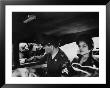 Elvis Presley In Uniform, In Backseat Of Car With Girlfriend, On His Way To Airport by James Whitmore Limited Edition Print