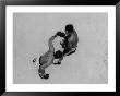 Overhead View Of Boxing Match Between Rocky Marciano And Archie Moore At Yankee Stadium by Ralph Morse Limited Edition Print