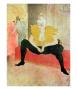 La Clowness Looks Around, Madamoiselle Cha-U-Kao by Henri De Toulouse-Lautrec Limited Edition Pricing Art Print