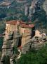 Monastery Of Saint Barabara Roussanou On An Clifftop, Meteora, Greece by John Elk Iii Limited Edition Print