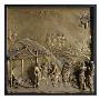The Story Of Noah: The Exodus From The Ark, One Of Ten Relief Panels From The Gates Of Paradise by Lorenzo Ghiberti Limited Edition Print