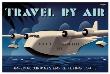Travel By Air, Imperial Airways Empire Flying Boat by Michael Crampton Limited Edition Print
