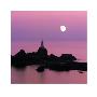 Moon Over Corbiere Lighthouse, Jersey by Tom Mackie Limited Edition Print