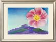 Hollyhock With Pedernal by Georgia O'keeffe Limited Edition Print