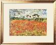 Field Of Poppies, Auvers-Sur-Oise, C.1890 by Vincent Van Gogh Limited Edition Pricing Art Print