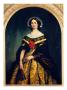 Portrait Of Charlotte Of Belgium Wearing The Costume Outfit Of A Peasant Woman From Brianza by Luca Della Robbia Limited Edition Print