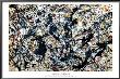 Silver On Black by Jackson Pollock Limited Edition Print