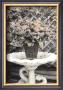 Vintage Flowers Ii, Still Life With Birdbath by Sharyn Sakimoto Limited Edition Pricing Art Print