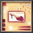 Red Evening Shoe by Lucy Barnard Limited Edition Print