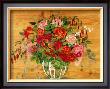 Flowers On Wood Ii by Margaret Murton Limited Edition Pricing Art Print