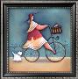 Bicycle Lady I by Jo Parry Limited Edition Print