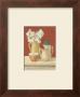 White Flowers In Pitcher With Bowl by Mar Alonso Limited Edition Print