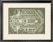 Courtly Garden Plan Iii by Sir Archibold Gravely Limited Edition Pricing Art Print