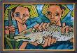 Cubist Latin Fish by Charles Glover Limited Edition Print