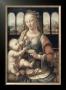 Madonna Of The Carnation by Leonardo Da Vinci Limited Edition Print