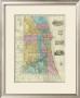 Guide Map Of Chicago, C.1869 by Rufus Blanchard Limited Edition Print