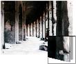 Woman Standing In Archway Of The Coliseum, Rome, Italy by I.W. Limited Edition Pricing Art Print