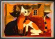 Cat Love by Rosina Wachtmeister Limited Edition Pricing Art Print