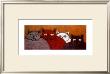 Lounge Cats Ii by Kevin Snyder Limited Edition Print