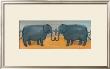 Elephants In Love by Emma Stubbs Hunk Limited Edition Print