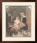 Children And Rabbits by Edwin Henry Landseer Limited Edition Print