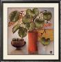 Passion Fruit And Vase by Margaret Hughlock Limited Edition Print