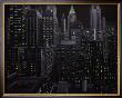 South Manhattan Night by Eric Peyet Limited Edition Pricing Art Print