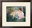 The Bougainvillea Lady by Nicole Gelinas Limited Edition Print