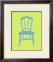 Graphic Chair Iii by Chariklia Zarris Limited Edition Print