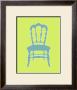 Graphic Chair Iii by Chariklia Zarris Limited Edition Print