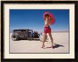 Pin-Up Girl: Salt Flat Rat Rod by David Perry Limited Edition Pricing Art Print