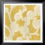 Suzani Silhouette In Yellow I by Chariklia Zarris Limited Edition Print