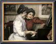 Lerolle Girls At The Piano by Pierre-Auguste Renoir Limited Edition Print