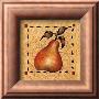 Stenciled Pear Ii by Barbara Palmer Limited Edition Print