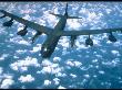 B-52G Bomber At Griffis Afb, Ny In Flight Above Clouds by Bill Thompson Limited Edition Print