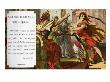 Saul Seeks To Kill David With A Javelin, 1 Samuel Chapter Xix, Verse 10 by George H. Thomas Limited Edition Print