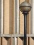 Streetlamp With Detail Of South Facade Of Palacio Provincial De Ferias Y Exposiciones Ifeca by David Borland Limited Edition Pricing Art Print