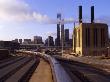 Railroad Tracks Heading Into Chicago, Illinois by Marcus Bleyl Limited Edition Print