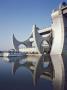 Falkirk Wheel, Falkirk Forth And Clyde Canal, Scotland, Raising Boat Position 02, Architect: Rmjm by Keith Hunter Limited Edition Print