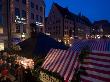 Stalls, Christkindelsmarkt (Christ Child's Market, Christmas Market), Nuremberg by Natalie Tepper Limited Edition Print