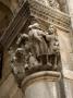 Ornate Stone Carving On A Pillar, Dubrovnik, Dalmatian Coast, Croatia by Olwen Croft Limited Edition Print