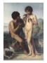 La Leçon De Flûte by Jules Elie Delaunay Limited Edition Pricing Art Print