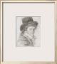 Portrait De Wicar, D'apres Un Autoportrait Peint De Wicar by Jean-Baptiste Joseph Wicar Limited Edition Print