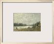After The Debacle, The Seine At The Pont De Suresnes by Alfred Sisley Limited Edition Print